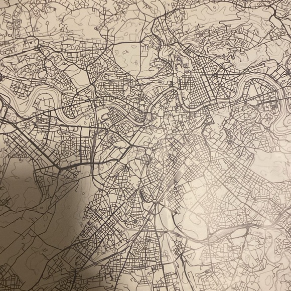 Rome City Streets Map Sticker - Picture 2 of 3